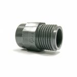 Переходной ниппель M1/2″ – F3/8″, ПВХ (комплект – 10 шт.)