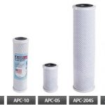 Угольный прессованный картридж AquaPro APC-2045,  (APC-20-BB)